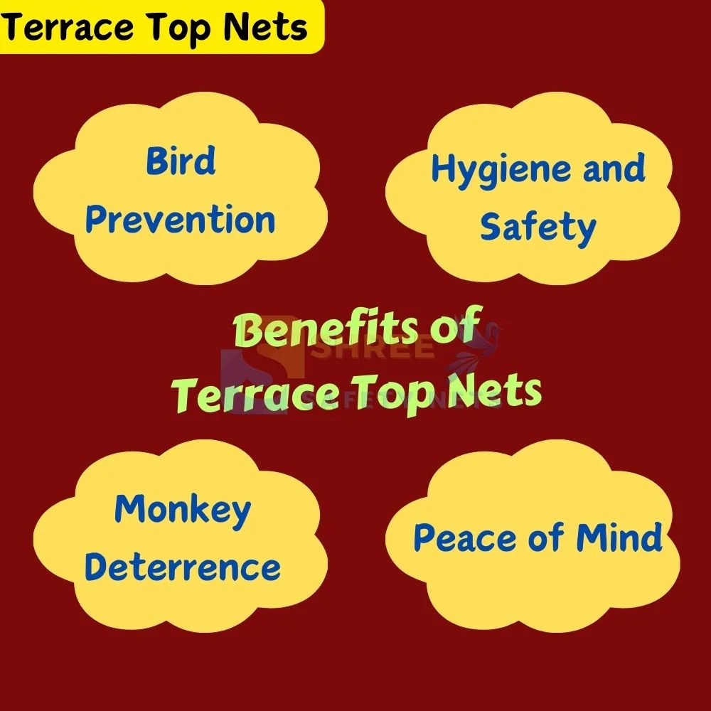terrace top nets installation